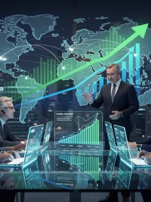 Global economic forecast 2026 data analysis for U.S. corporate strategy