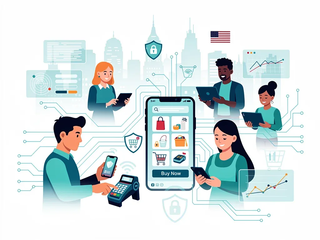 US consumers adapting to digital commerce and data privacy in future markets
