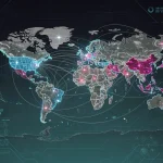 US Counterterrorism 2026: Threats, Partnerships, Future Global counterterrorism network with US at center, symbolizing evolving threats and partnerships.