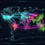Rare Earth Geopolitics 2026: US Diversification & New Sources Global rare earth supply chain map showing US diversification efforts