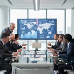 Executives strategizing global tax policy changes by 2026