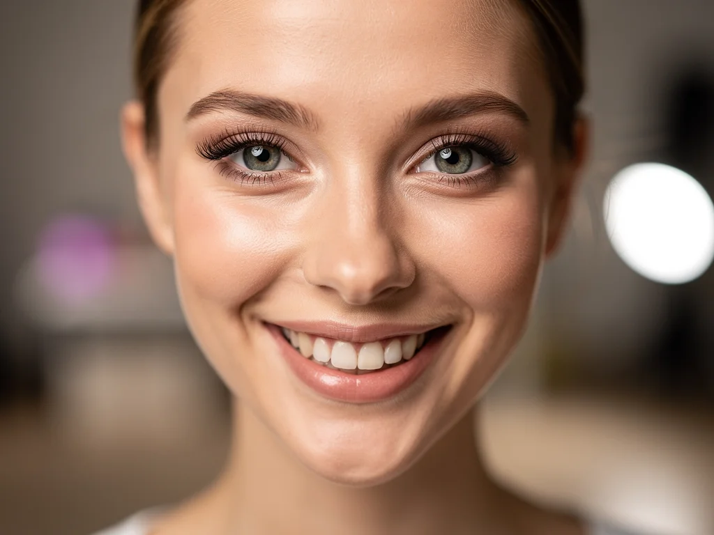 Detailed smartphone portrait with natural bokeh and accurate skin tones.