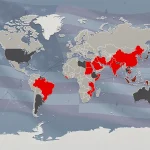 U.S. Foreign Aid Reassessment 2026: Key Shifts and Geopolitics Global map showing reduced U.S. foreign aid, symbolizing geopolitical shifts.